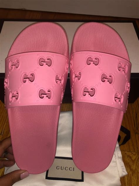 gucci slides for female|authentic Gucci slides.